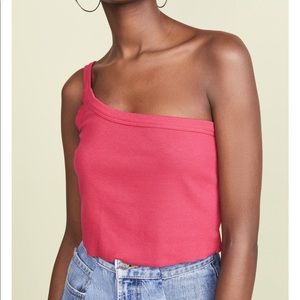Shopbop Pink Cropped Tank
